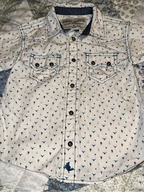 Cody James Authentic Western Apparel Toddler Boys Size 2T Shirt